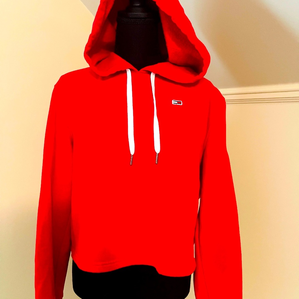 Tommy Hilfiger Hoodie crop sweater
